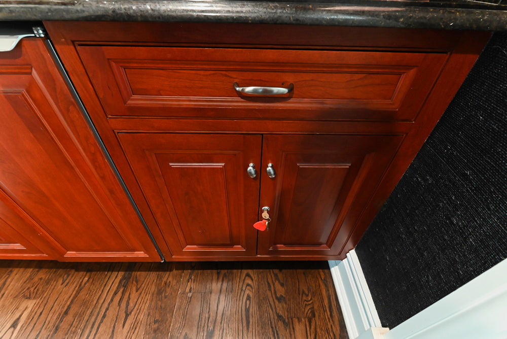 "Bordeaux Reserve" Traditional Butler’s Pantry with Sub-Zero Tall Wine Cooler