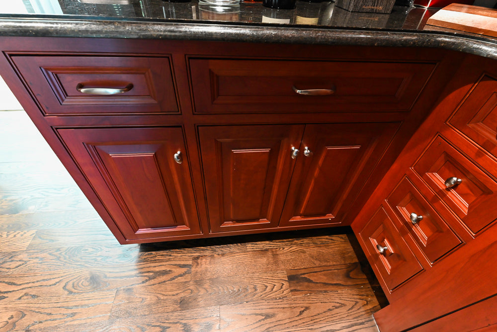 "Bordeaux Reserve" Traditional Butler’s Pantry with Sub-Zero Tall Wine Cooler