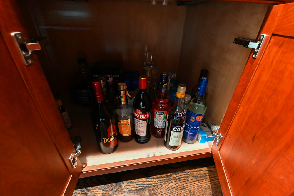 "Bordeaux Reserve" Traditional Butler’s Pantry with Sub-Zero Tall Wine Cooler