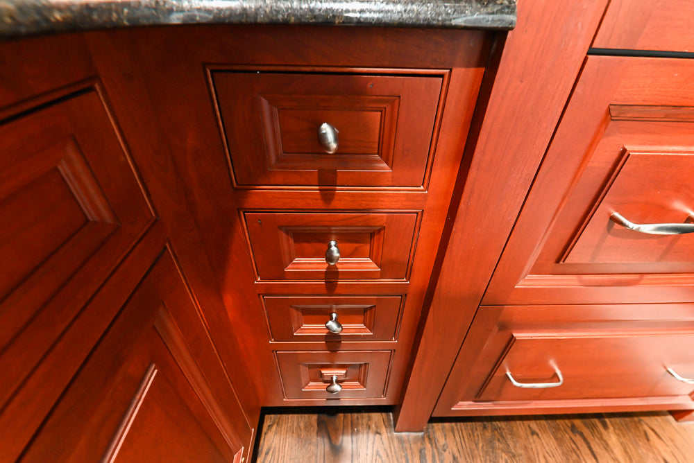 "Bordeaux Reserve" Traditional Butler’s Pantry with Sub-Zero Tall Wine Cooler