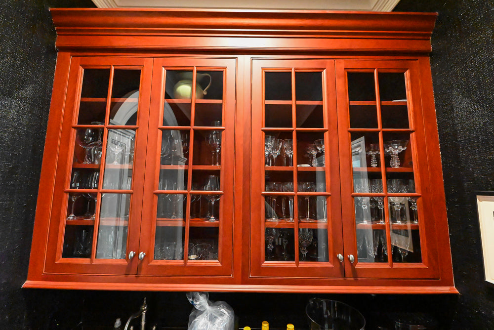 "Bordeaux Reserve" Traditional Butler’s Pantry with Sub-Zero Tall Wine Cooler