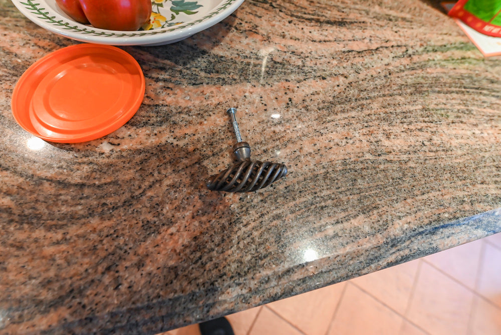 Wood-Mode Wonder: Traditional Light Cream Kitchen with Granite Countertops