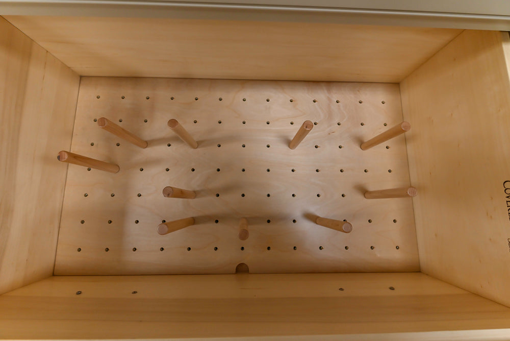 Covered Bridge Two-Tone Traditional Kitchen with Island