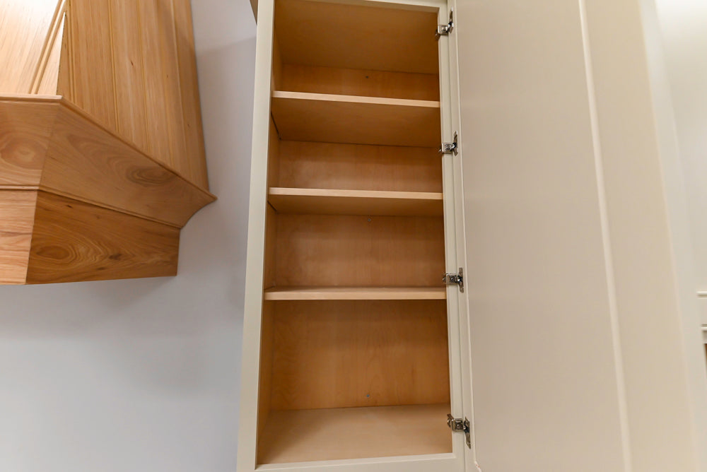 Covered Bridge Two-Tone Traditional Kitchen with Island