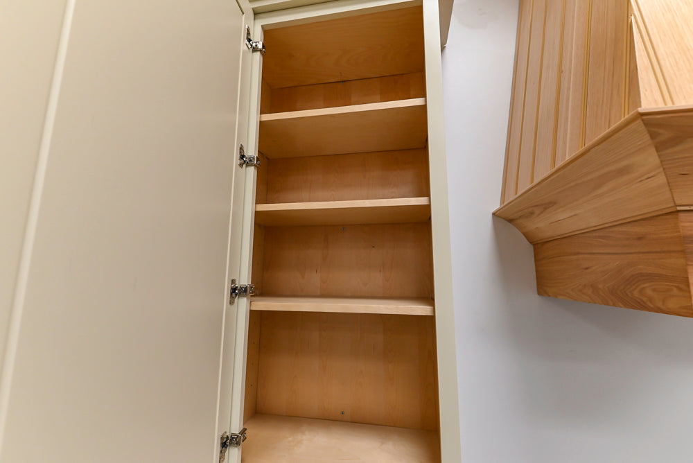 Covered Bridge Two-Tone Traditional Kitchen with Island
