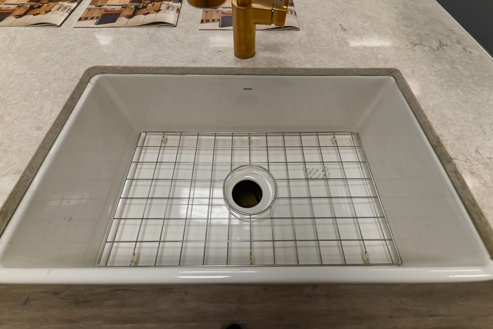 Covered Bridge Two-Tone Traditional Kitchen with Island