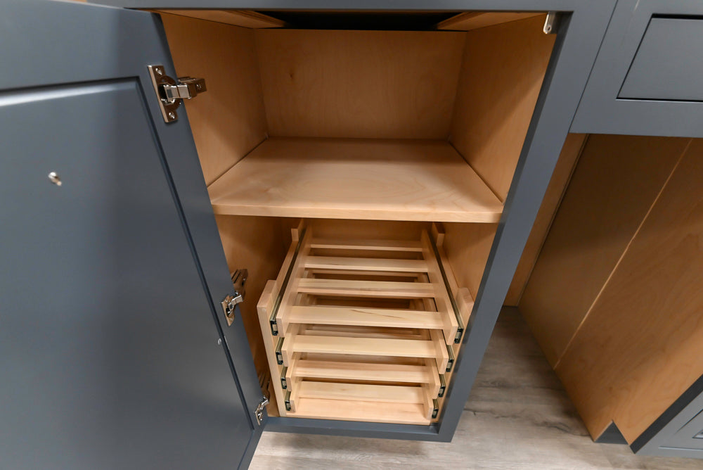 Covered Bridge Two-Tone Traditional Kitchen with Island