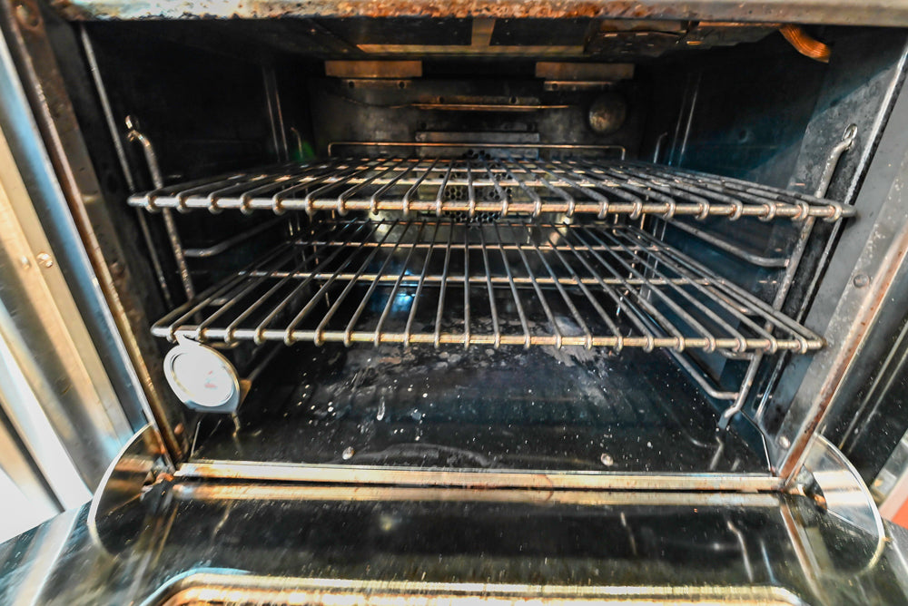 Stylish Dark Wooden Transitional Kitchen with Appliances & Island
