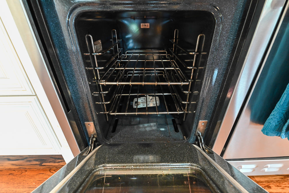 Oh My Omega: Traditional White Kitchen with Pantry, Desk Area & Appliances