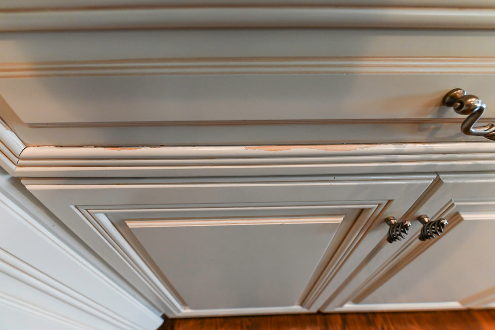 Oh My Omega: Traditional White Kitchen with Pantry, Desk Area & Appliances