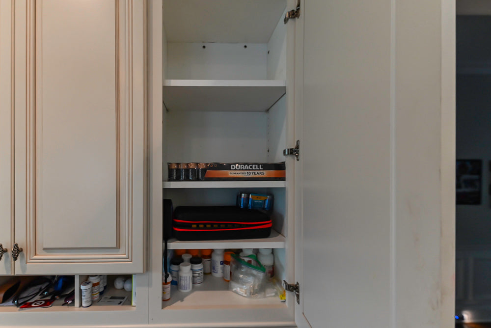 Oh My Omega: Traditional White Kitchen with Pantry, Desk Area & Appliances