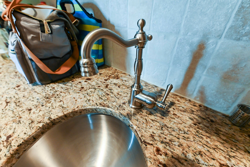 Oh My Omega: Traditional White Kitchen with Pantry, Desk Area & Appliances
