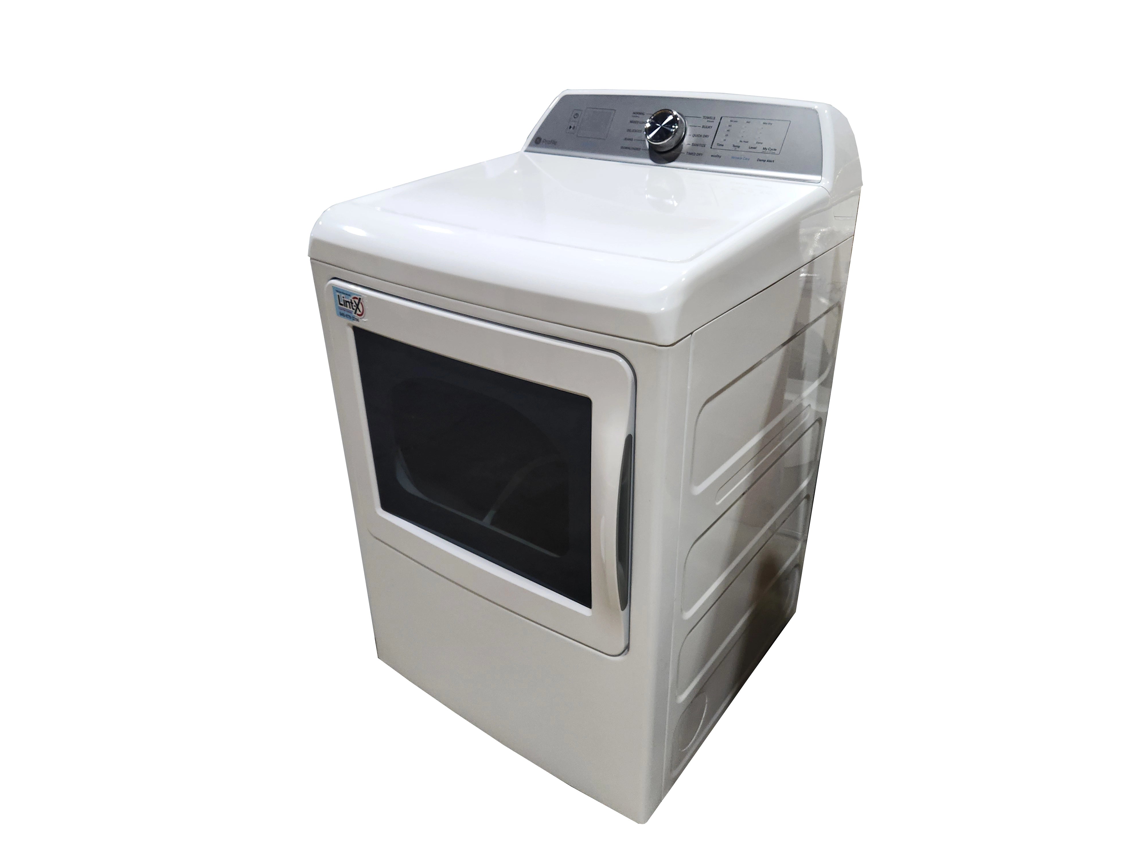 GE Profile PTD60EBSRWS 27" White Electric Smart Dryer