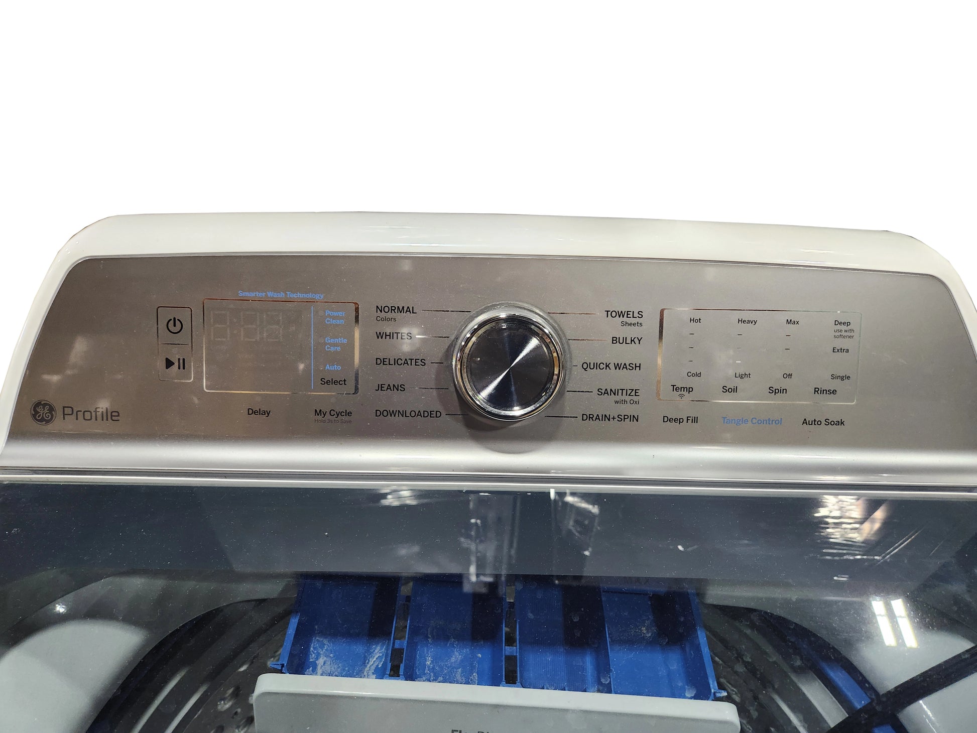 GE Profile PTW600BSRWS 28" White Top Load Smart Washer