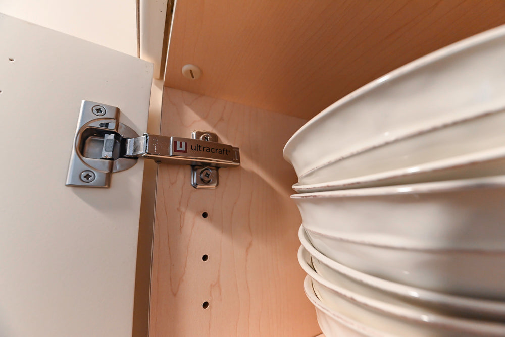 Ultimate Ultracraft: Traditional Cream Kitchen with Island & Appliances