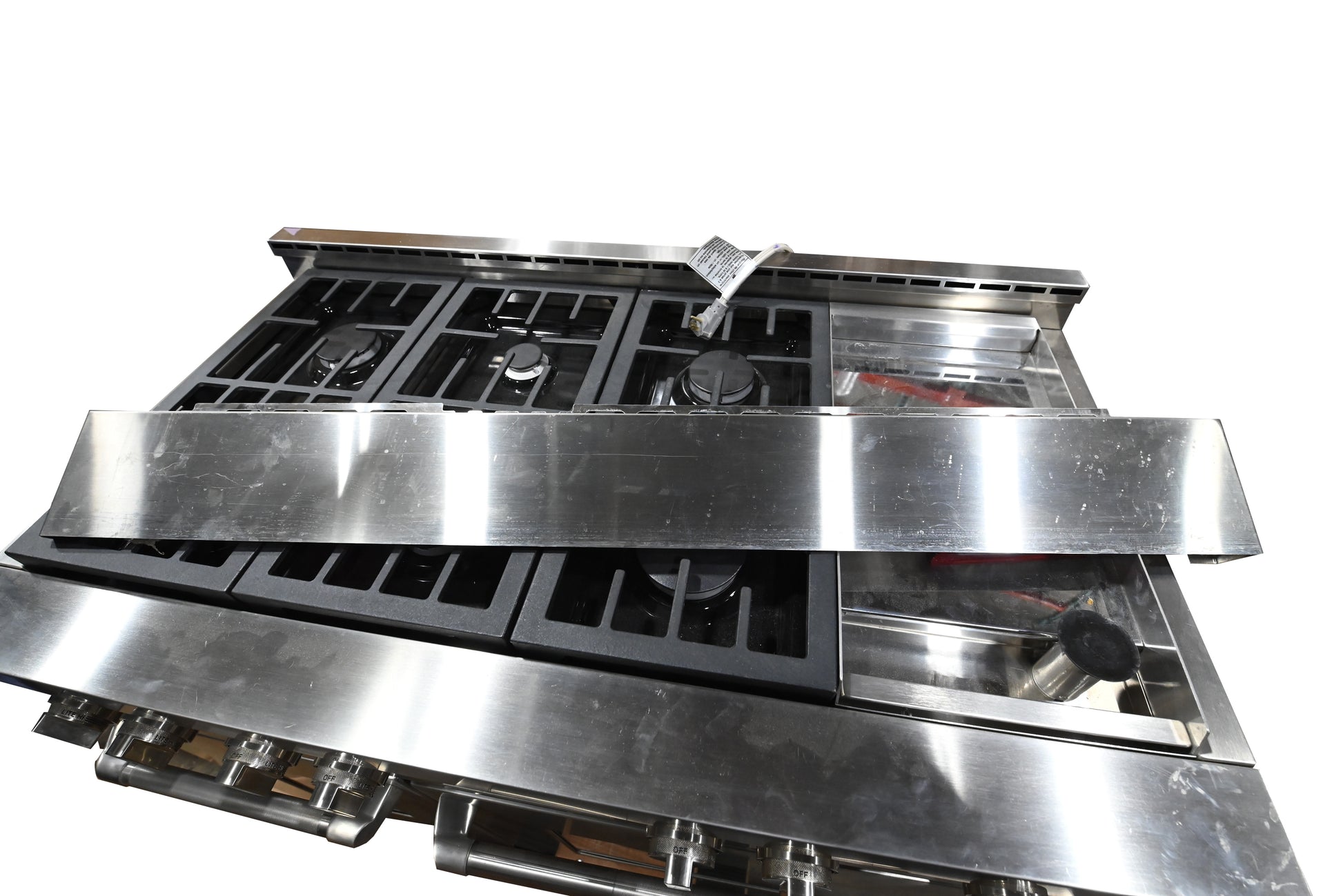 JennAir JGRP548WP 48" Stainless Steel Gas Range with Griddle