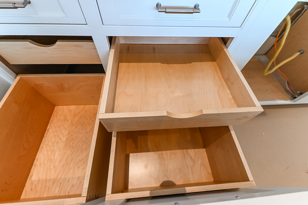 Traditional All-White Quartz Kitchen with Island