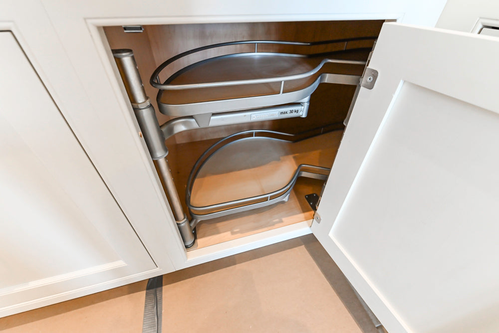Traditional All-White Quartz Kitchen with Island
