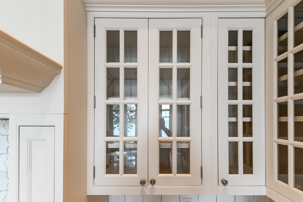Traditional All-White Quartz Kitchen with Island