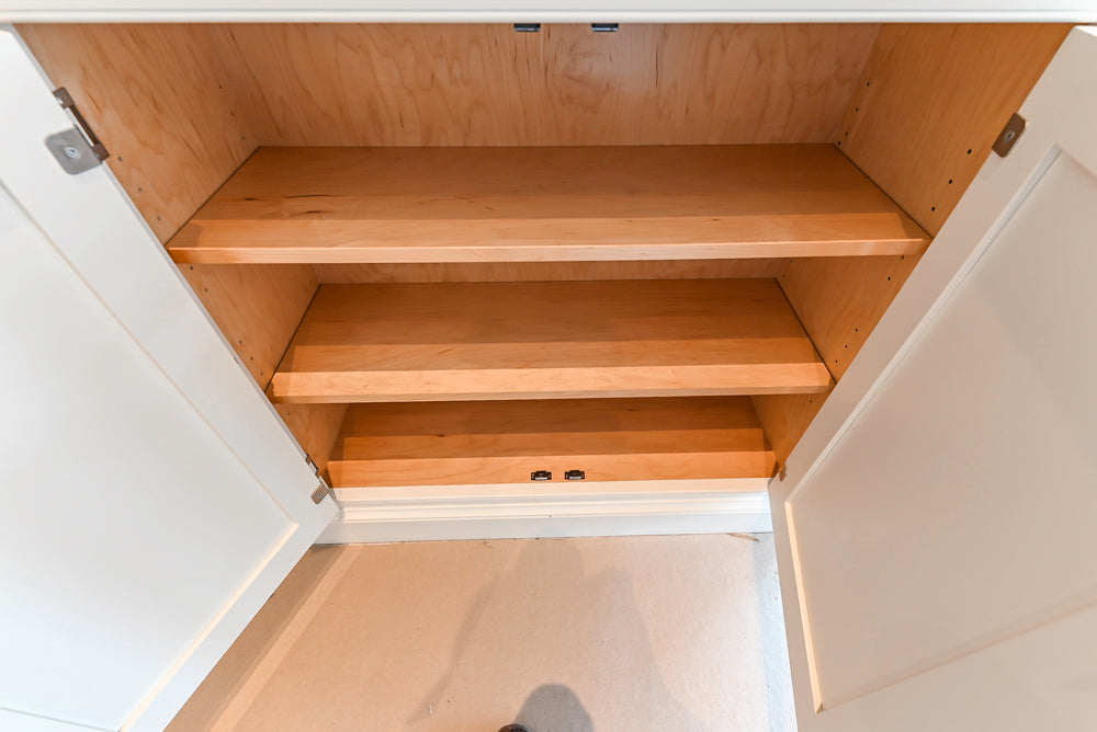 Traditional All-White Quartz Kitchen with Island