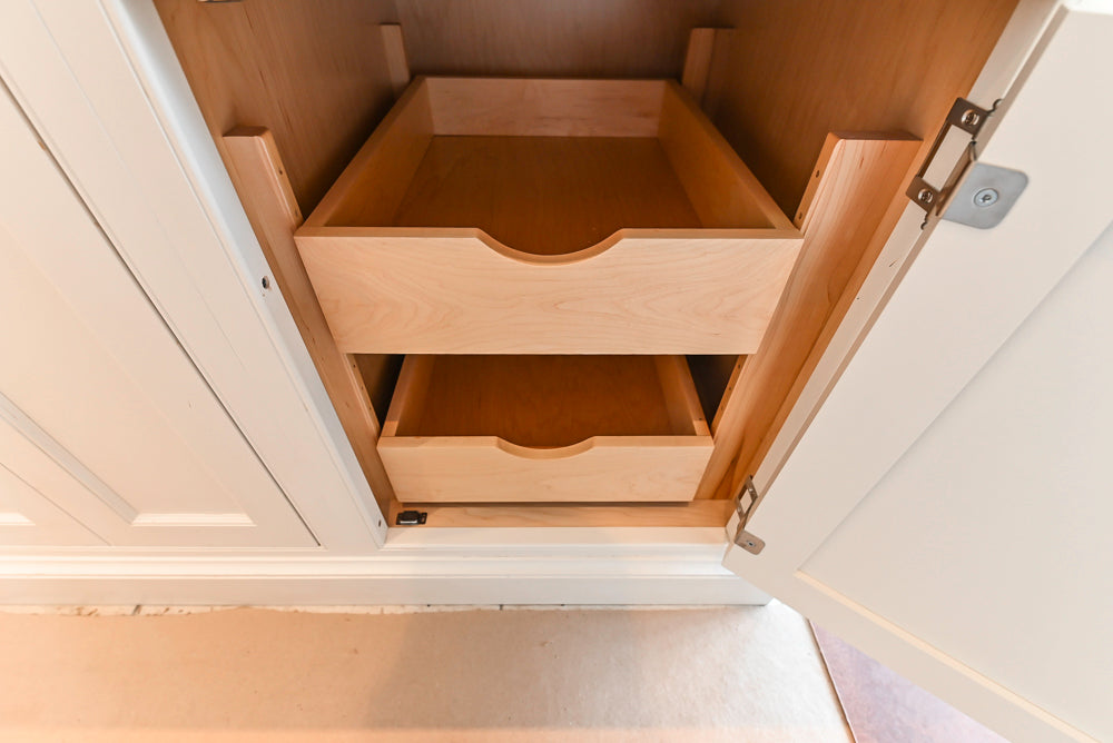 Traditional All-White Quartz Kitchen with Island