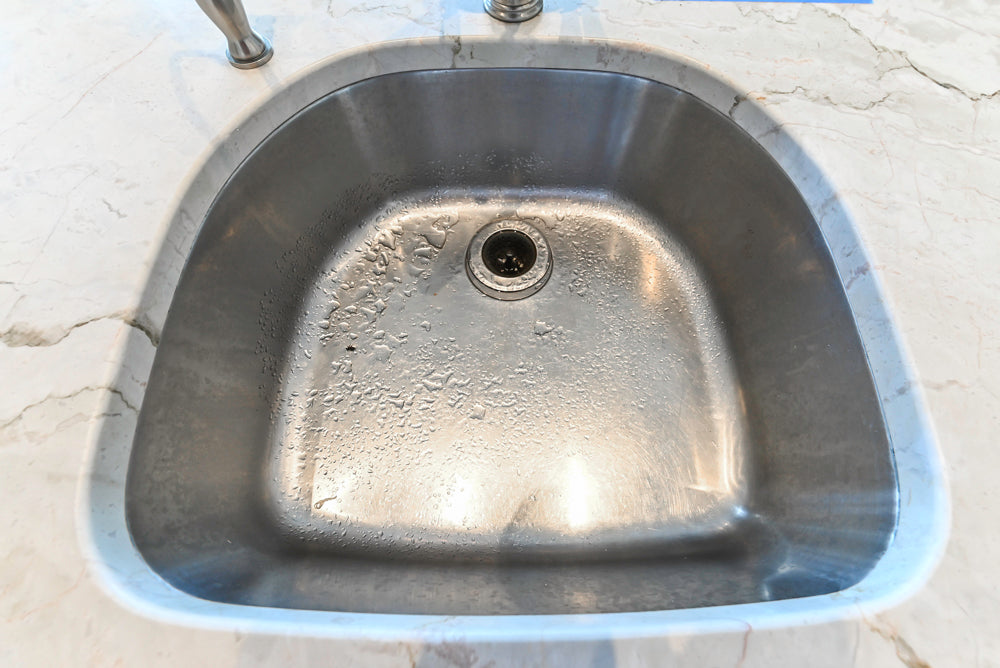 Traditional All-White Quartz Kitchen with Island
