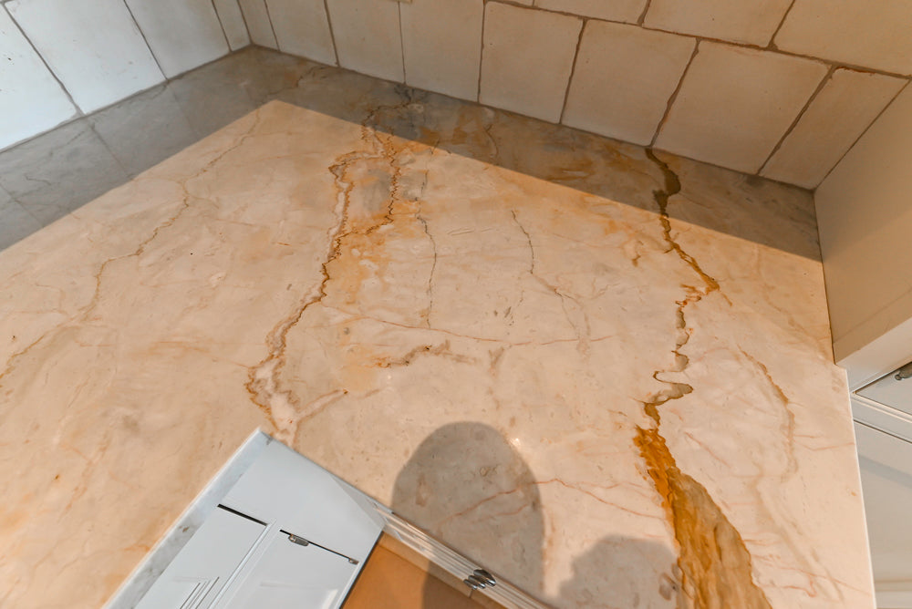 Traditional All-White Quartz Kitchen with Island