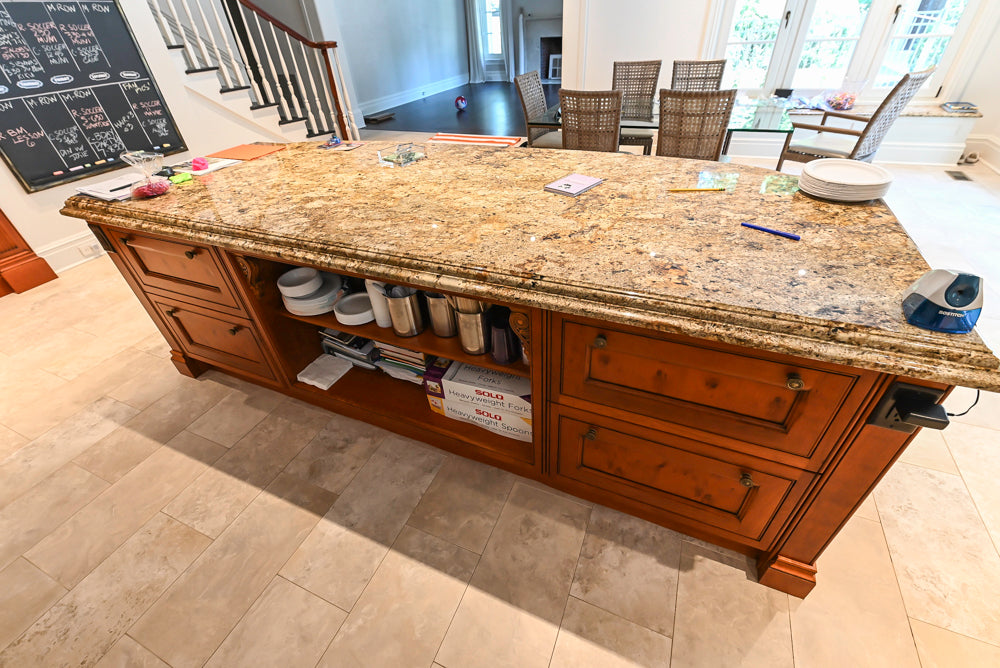 Clive Christian Regency Traditional Cream Kitchen with Double Island, Butlers Pantry & Sub-Zero/Wolf Appliances