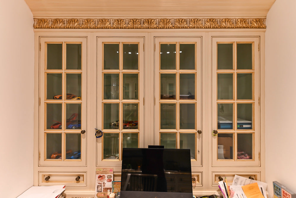 Clive Christian Regency Traditional Cream Kitchen with Double Island, Butlers Pantry & Sub-Zero/Wolf Appliances