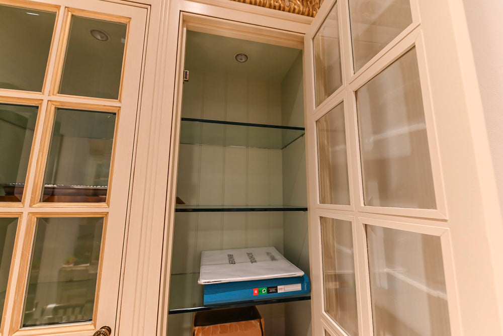 Clive Christian Regency Traditional Cream Kitchen with Double Island, Butlers Pantry & Sub-Zero/Wolf Appliances