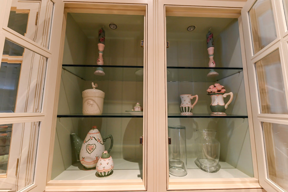 Clive Christian Regency Traditional Cream Kitchen with Double Island, Butlers Pantry & Sub-Zero/Wolf Appliances