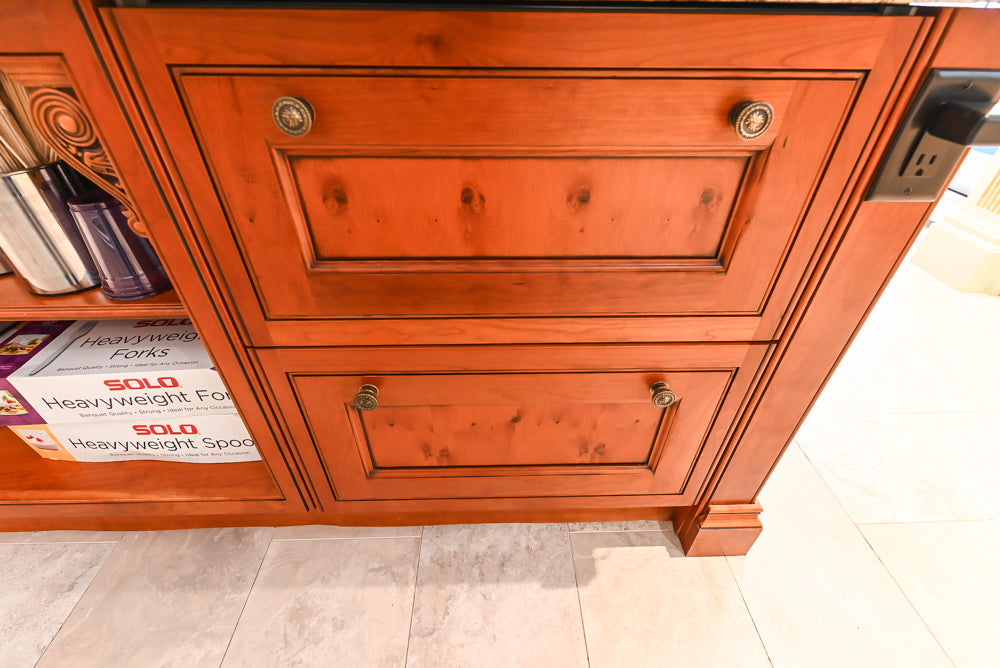 Clive Christian Regency Traditional Cream Kitchen with Double Island, Butlers Pantry & Sub-Zero/Wolf Appliances