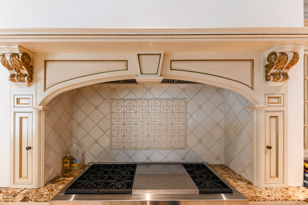 Clive Christian Regency Traditional Cream Kitchen with Double Island, Butlers Pantry & Sub-Zero/Wolf Appliances