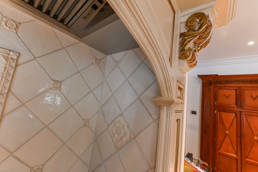 Clive Christian Regency Traditional Cream Kitchen with Double Island, Butlers Pantry & Sub-Zero/Wolf Appliances