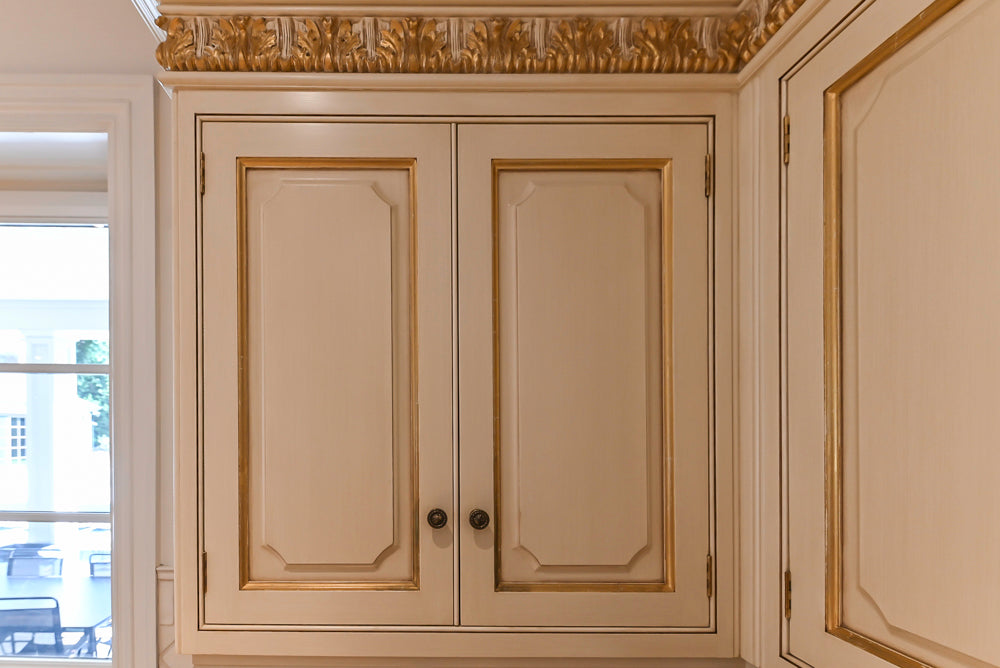 Clive Christian Regency Traditional Cream Kitchen with Double Island, Butlers Pantry & Sub-Zero/Wolf Appliances