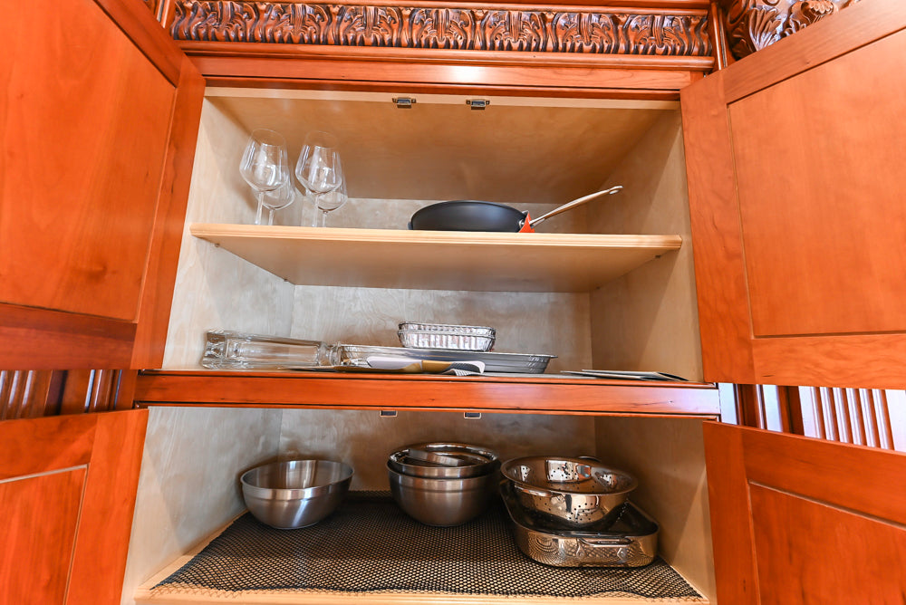 Clive Christian Regency Traditional Cream Kitchen with Double Island, Butlers Pantry & Sub-Zero/Wolf Appliances