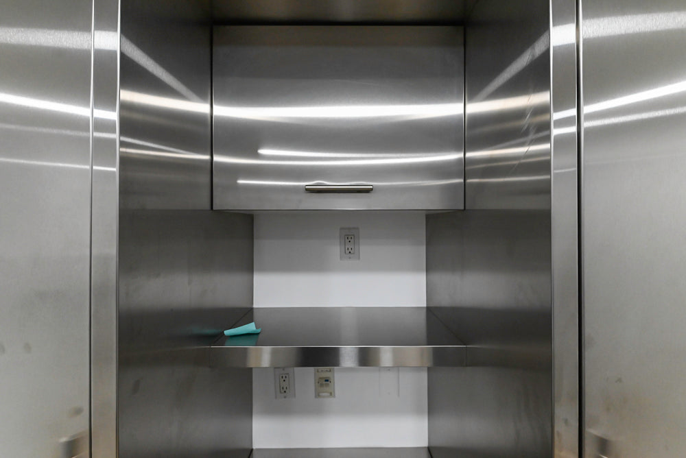 Heritage Transitional White Kitchen with Island and Stainless Steel Appliances