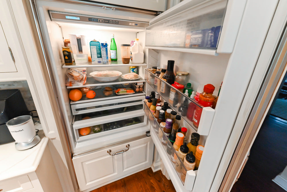 Pristine Premier: Traditional White Kitchen with Marble Island & Appliances