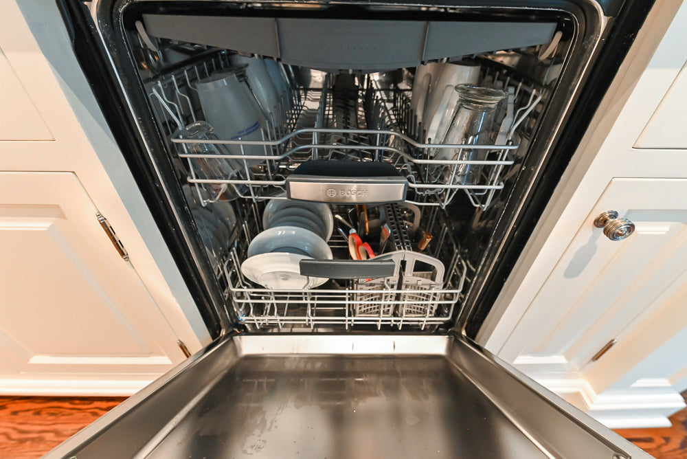 Pristine Premier: Traditional White Kitchen with Marble Island & Appliances