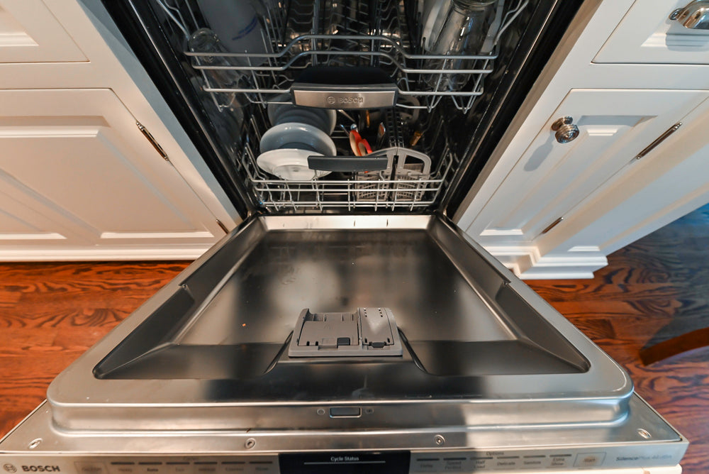 Pristine Premier: Traditional White Kitchen with Marble Island & Appliances