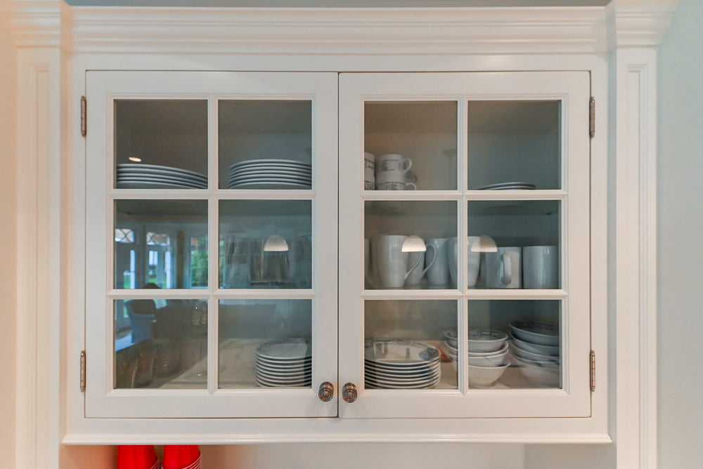 Pristine Premier: Traditional White Kitchen with Marble Island & Appliances