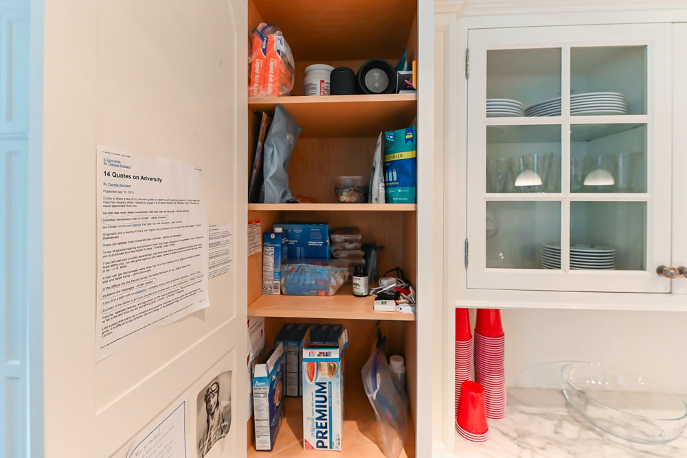 Pristine Premier: Traditional White Kitchen with Marble Island & Appliances