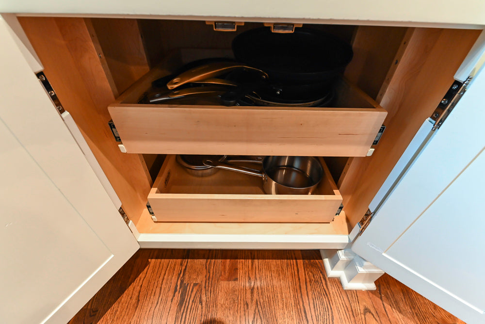 Pristine Premier: Traditional White Kitchen with Marble Island & Appliances