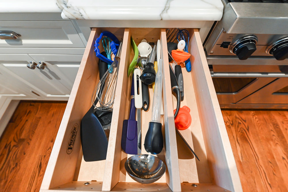 Pristine Premier: Traditional White Kitchen with Marble Island & Appliances