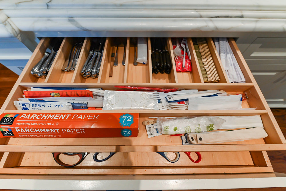 Pristine Premier: Traditional White Kitchen with Marble Island & Appliances