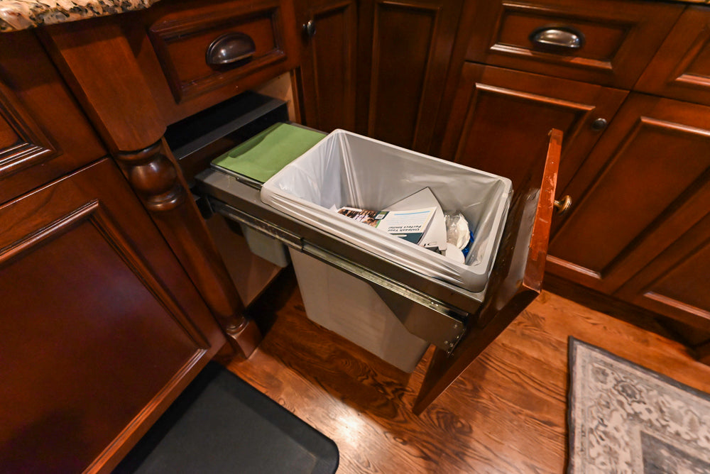 Unique Ultracraft: Traditional Dark Wooden Kitchen with Island & Appliances