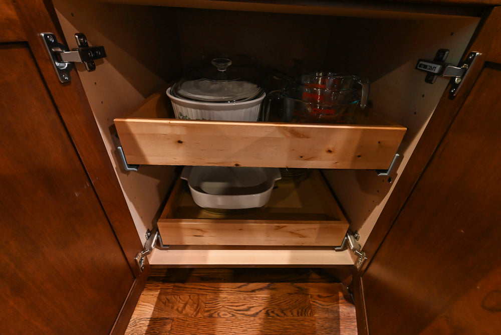 Unique Ultracraft: Traditional Dark Wooden Kitchen with Island & Appliances