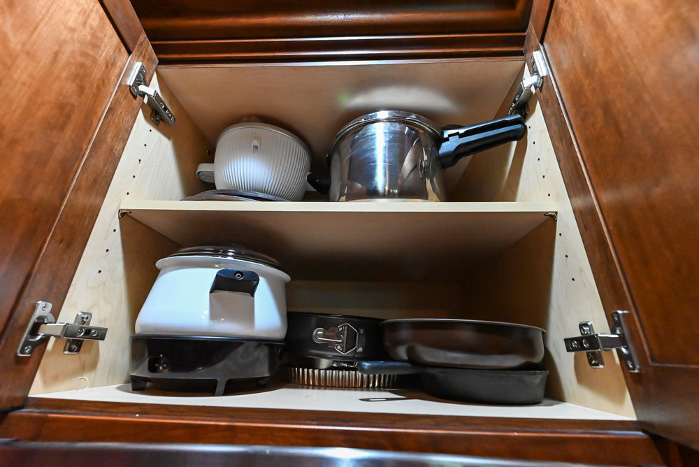 Unique Ultracraft: Traditional Dark Wooden Kitchen with Island & Appliances