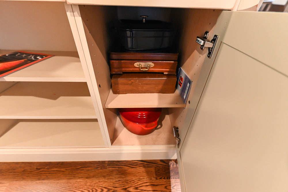 Unique Ultracraft: Traditional Dark Wooden Kitchen with Island & Appliances