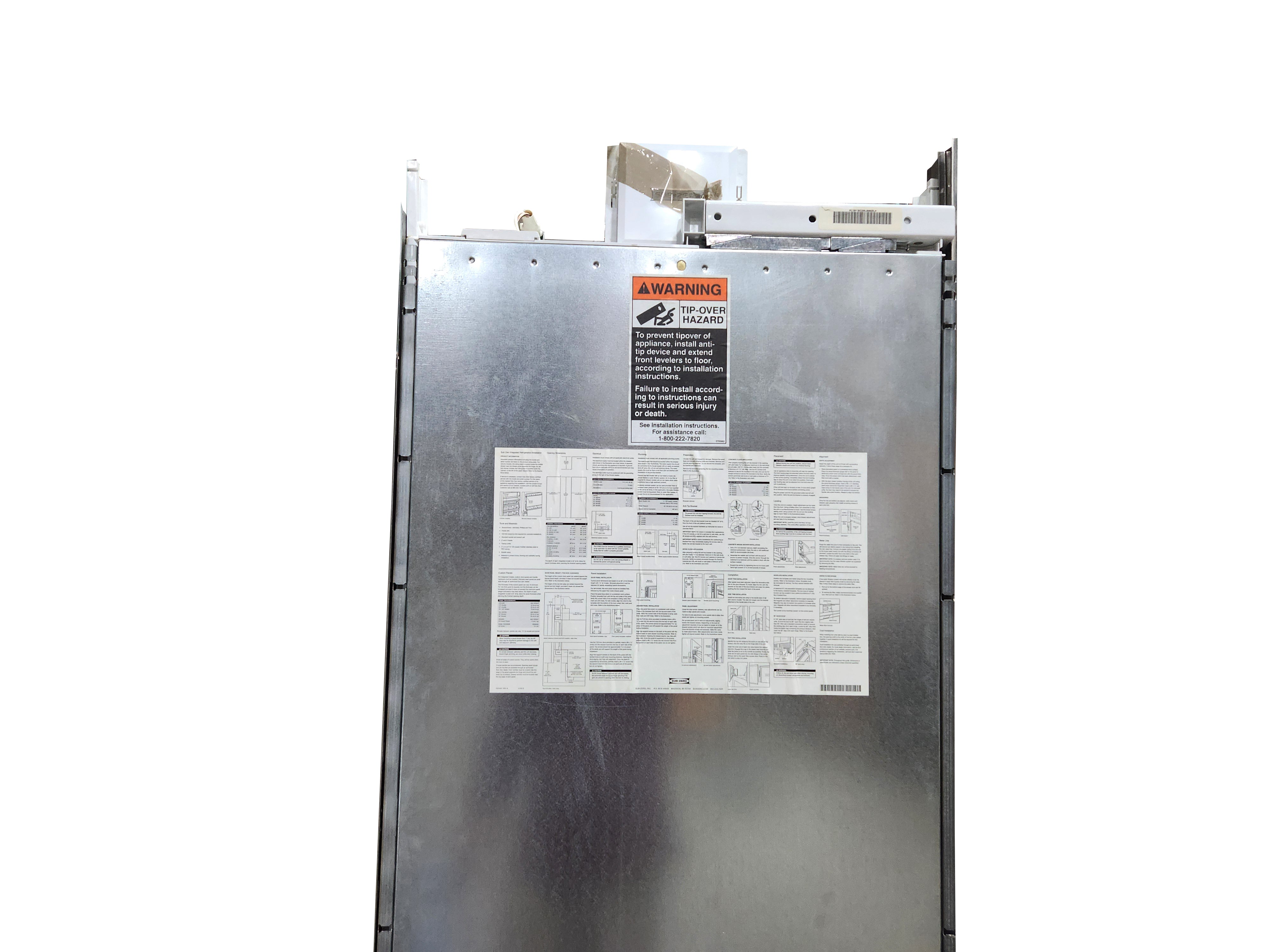 Sub-Zero IC-24FI 24" Panel Ready Freezer Column